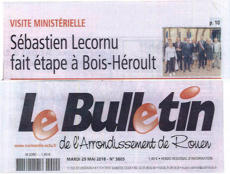 2018 05 La une du bulletin