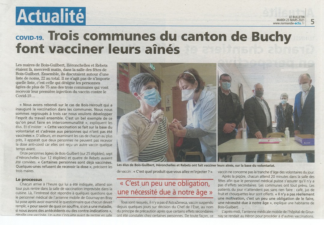 Buchy vaccin covid