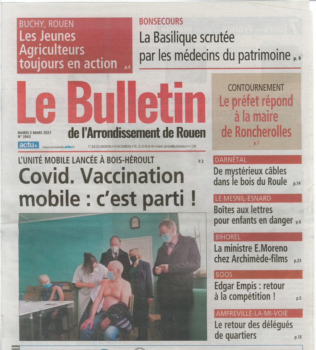 le Bulletin Vaccination covid1
