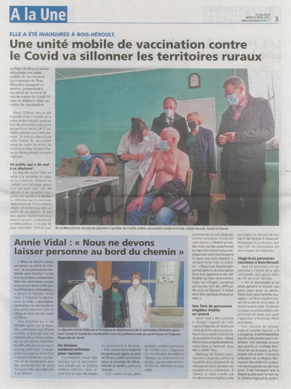 le Bulletin Vaccination covid2