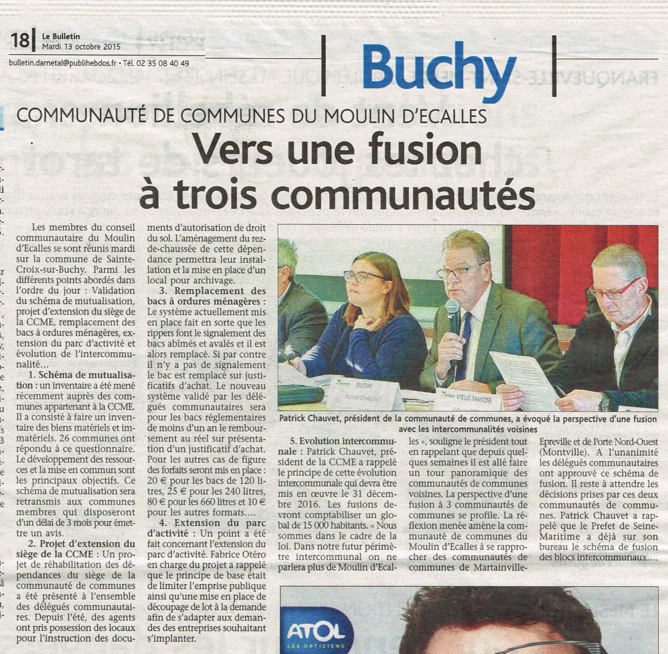 LeBulletin13 10 15 Buchy