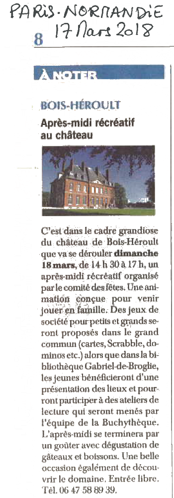 2018 mars 18 apresmidi chateau bois heroult