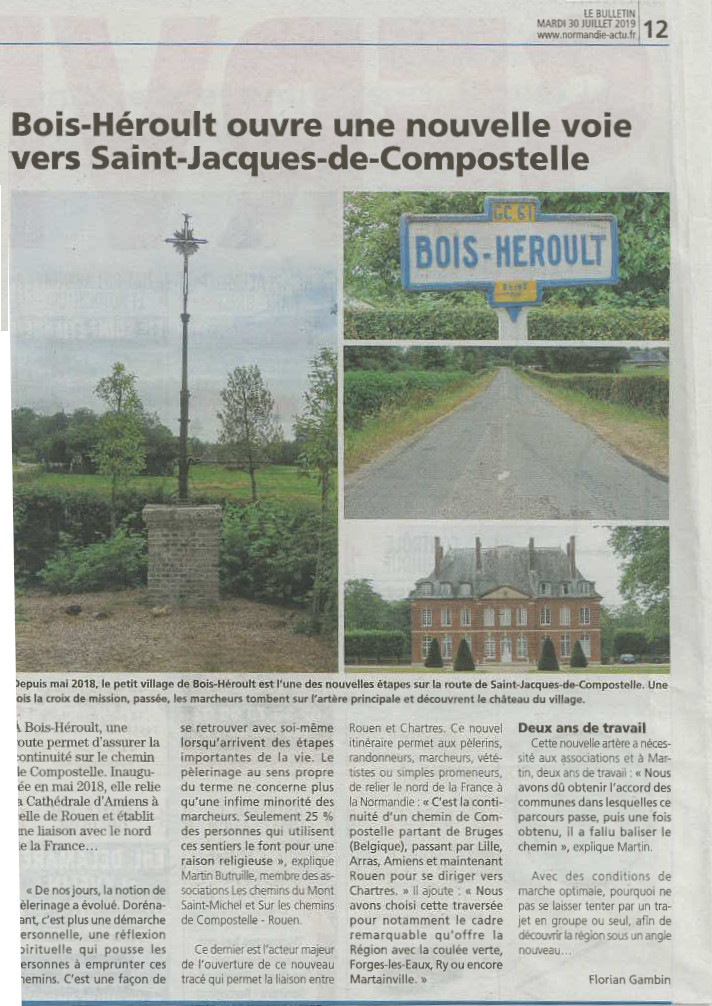 bois heroult compostelle